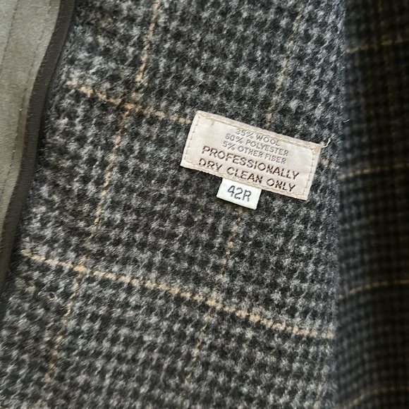 HART Schaffner & Marx Wool Lined Overcoat Sz42R - Picture 10 of 12